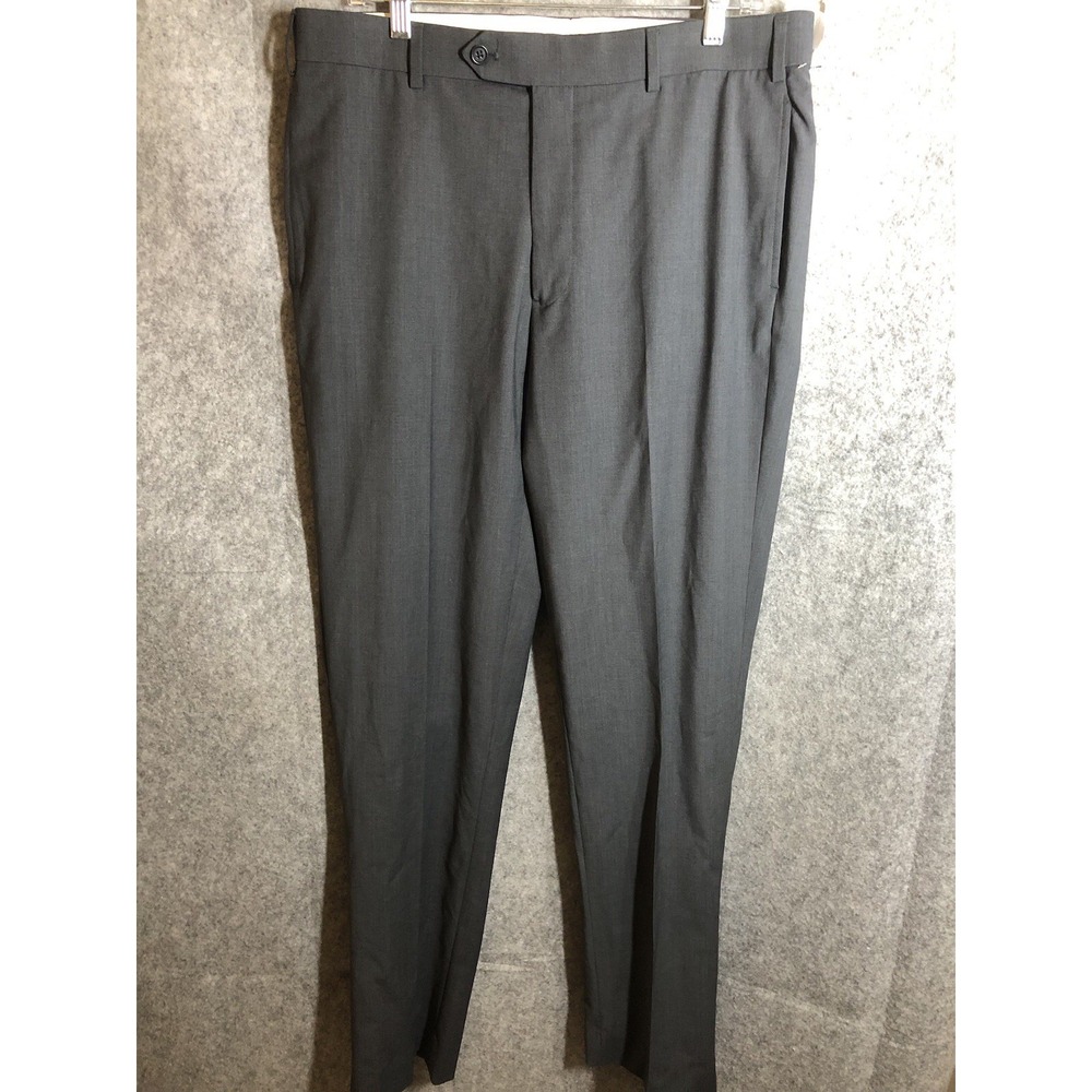 Brooks Brothers Pants Men 36x34 Gray Wool Explorer Regent Classic New w Tags